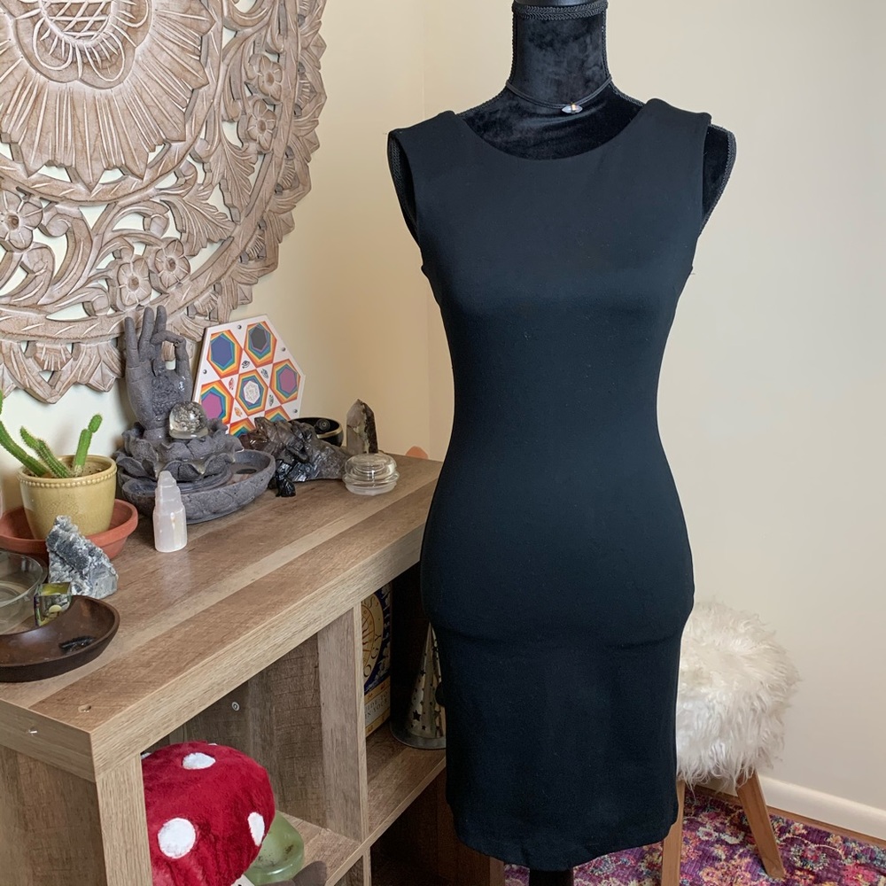SOLD Vintage juicy couture fitted black dress - Picture 2 of 7